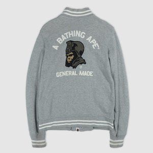 Bape/ 2007 General Made Logo Bomber Jacket/ Size S